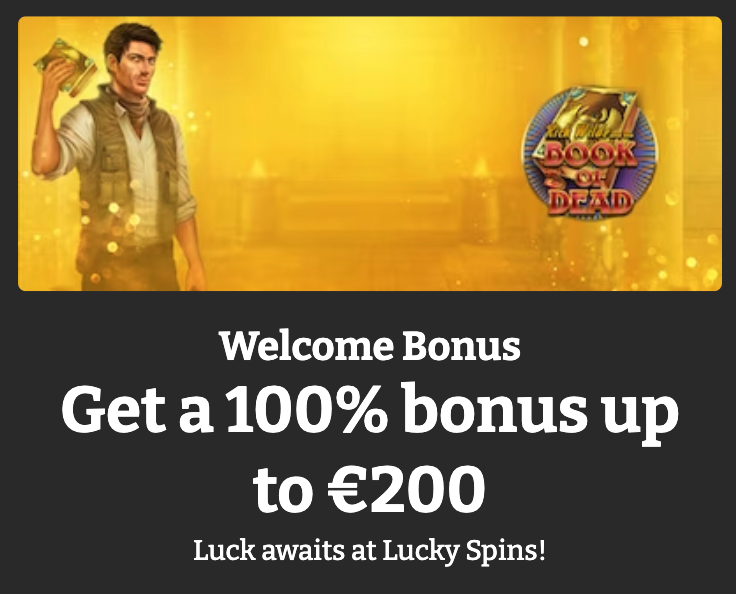 Lucky Spins Casino welcome bonus